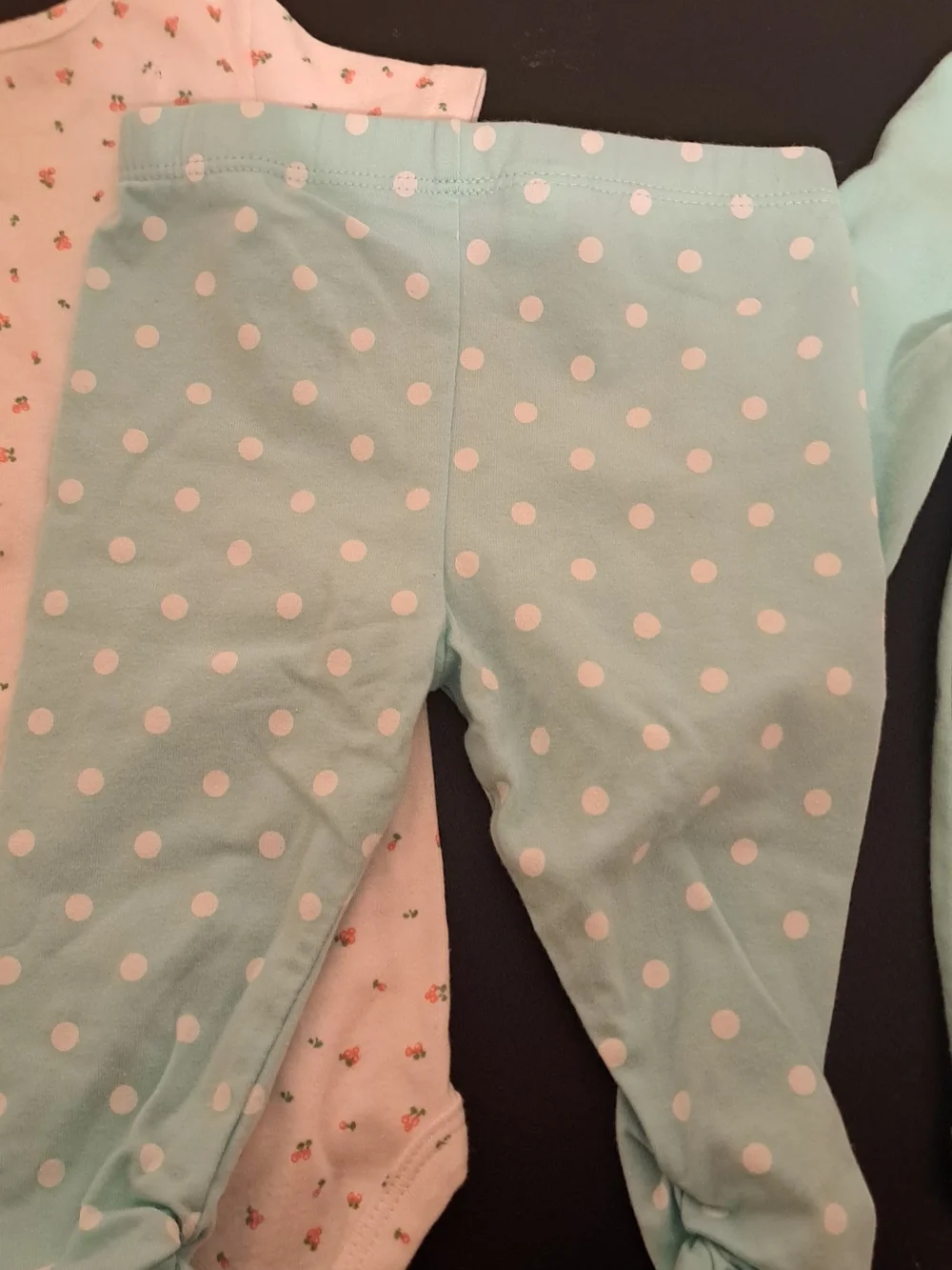 Baby Girls Mint Green Long-Sleeve One-Piece Bodysuit - Made With Love